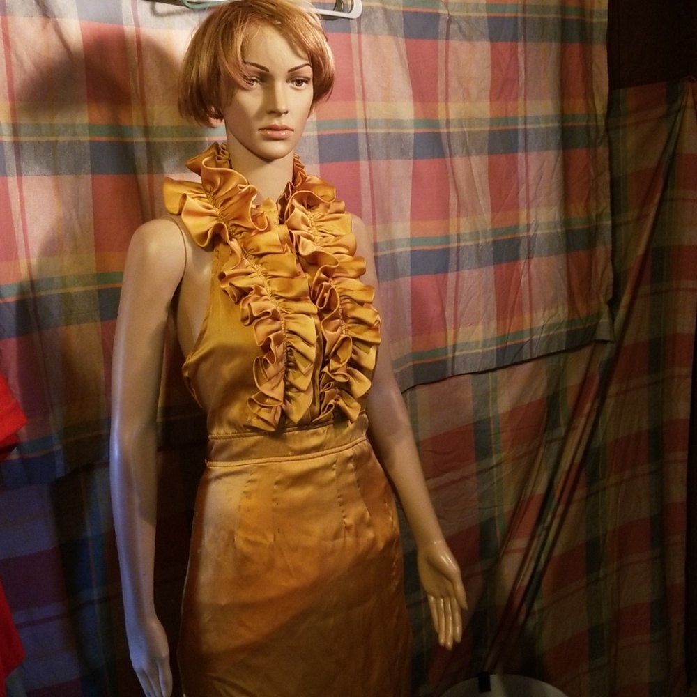 27# Wesley yellow dress